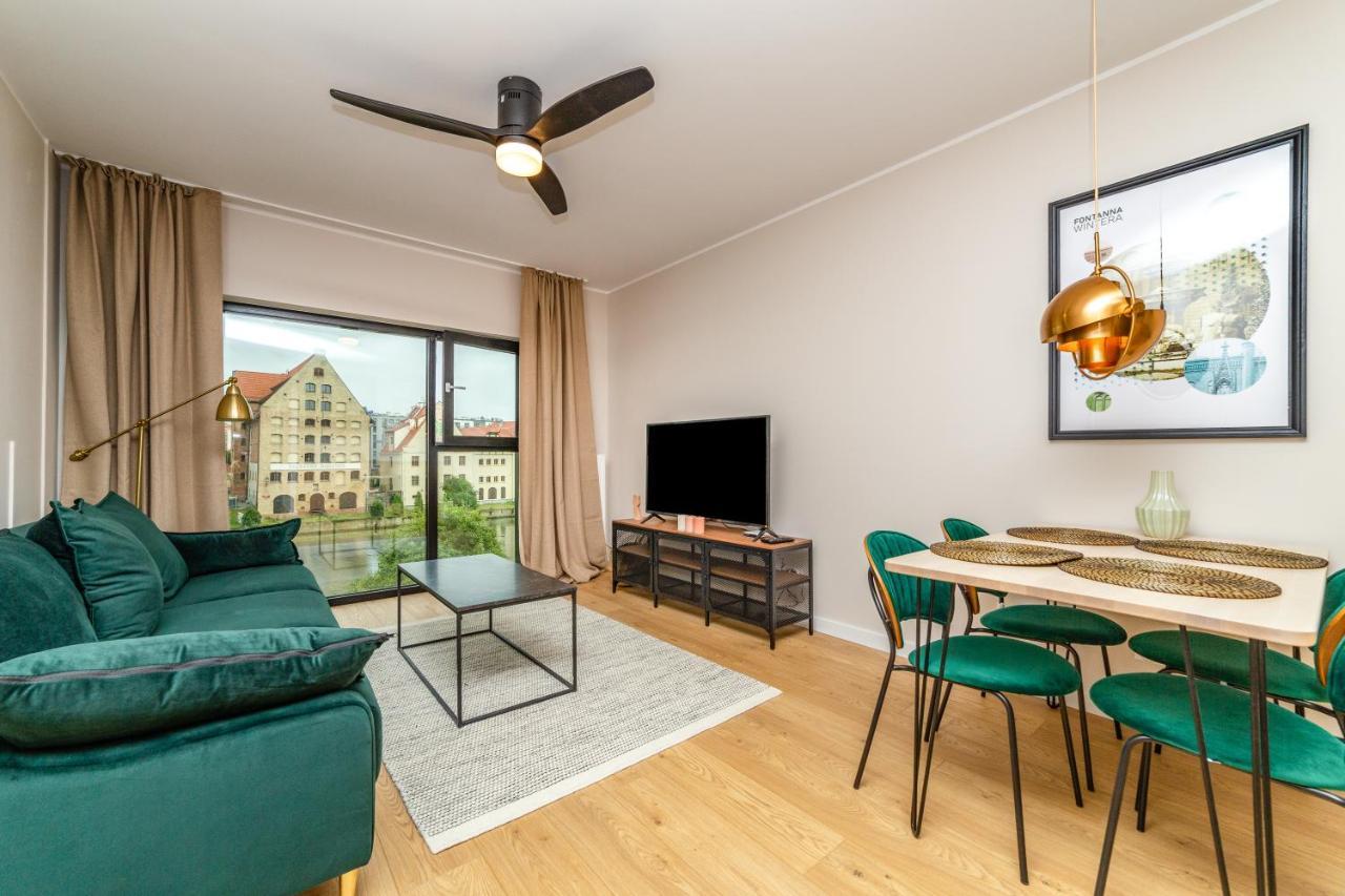 Pobookowane River View Apartment Danzig
